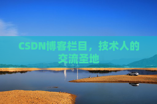 CSDN博客栏目，技术人的交流圣地